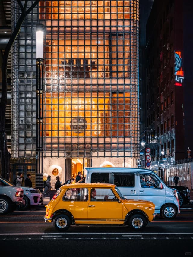 Ginza is not just a shopping trip; it's an artistic experience of architecture and culture.