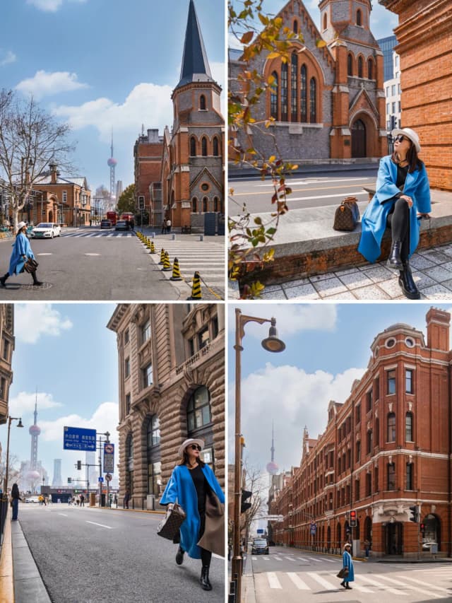 For an incredible view, go to the North Bund at sunset to see the Lujiazui 'three-piece suit' across the Huangpu River.